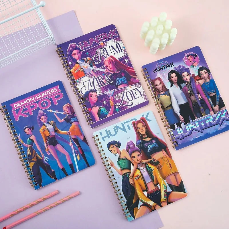 Colorful Spiral Notebook for Students and Creative Projects - Gift Diary & Classroom Use