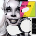 12-Color Water-Based Cream Body & Face Paint Set with Color-Changing Effect