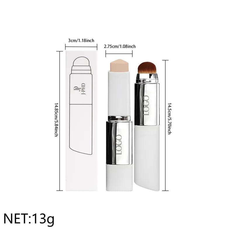 2-in-1 Foundation Stick with Long-Lasting Coverage and Natural Finish