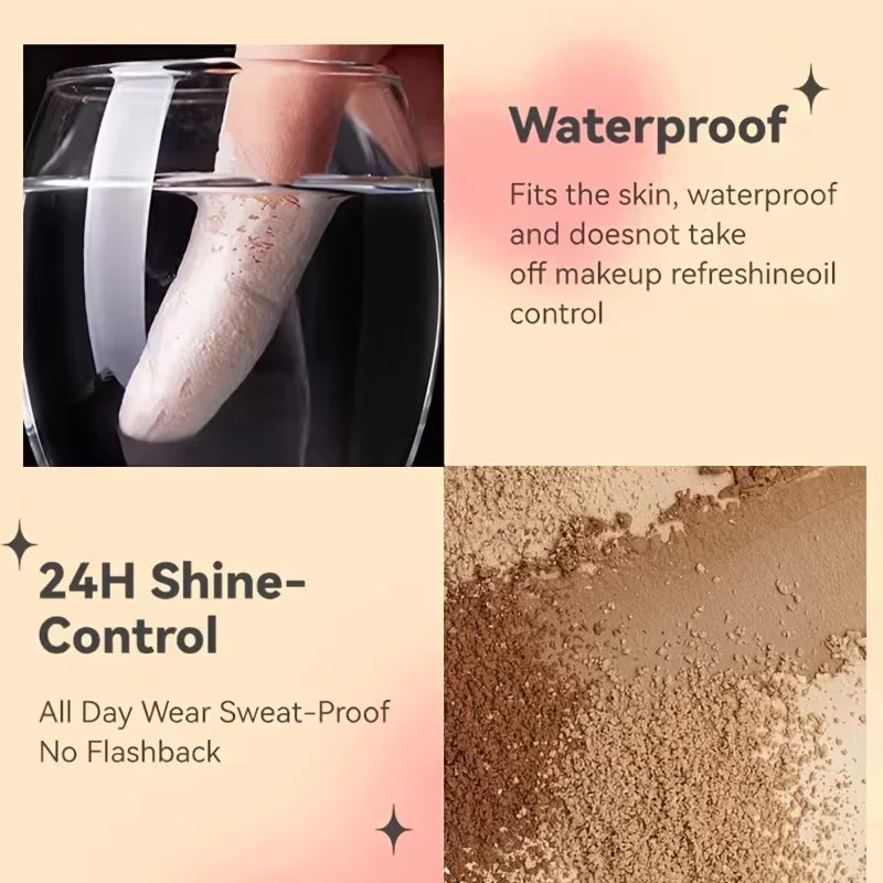 Setting Powder Duo - Loose Brightening & Oil-Control Powder for All Skin Tones