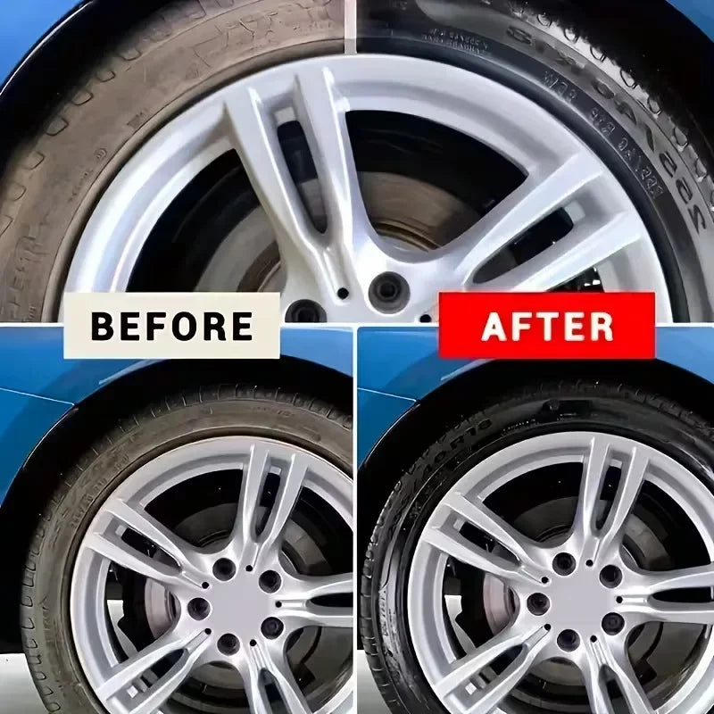 Car Tire Polish Wax Coating for Glossy Long-Lasting Tire Shine