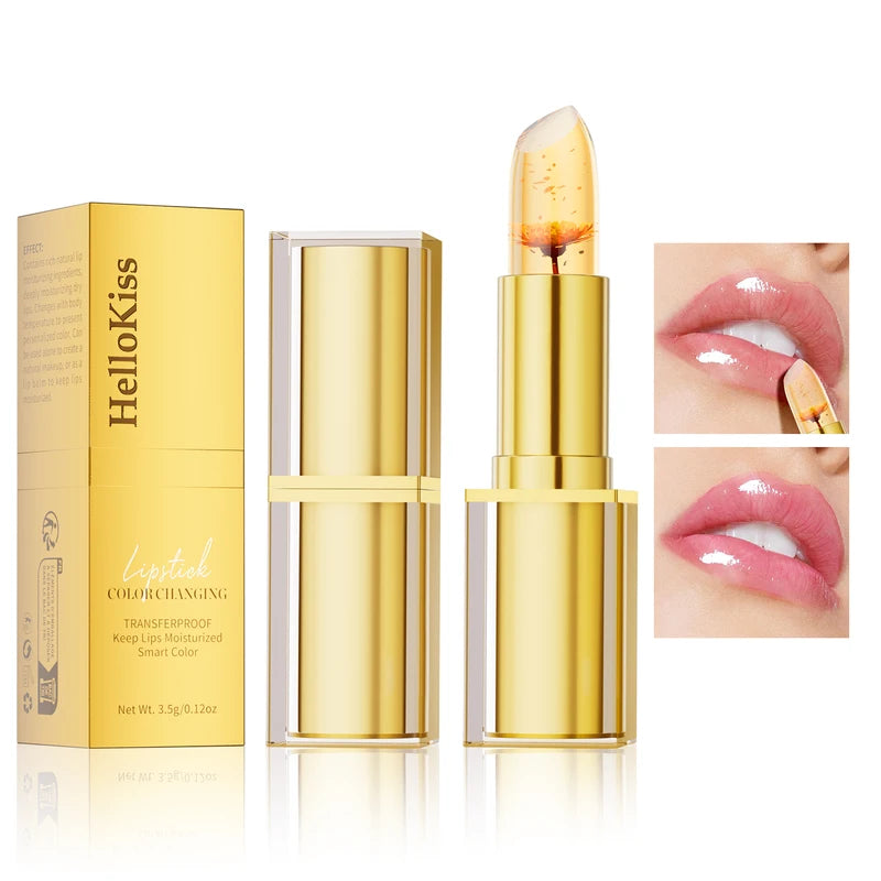 Color-Changing Lipstick for Women Moisturizing Long-Lasting Non-Sticky Lip Balm