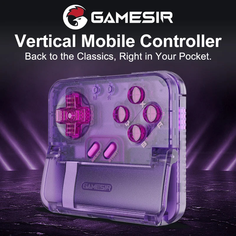 Wireless Game Controller for Retro Gaming & Mobile Emulators, Portable Gamepad