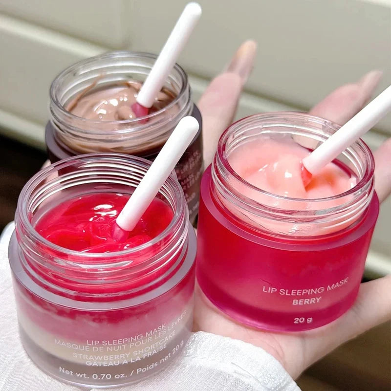 Lightweight Hydrating Lip Balm & Gloss Set with Shea Butter & Honey - Multiple Colors