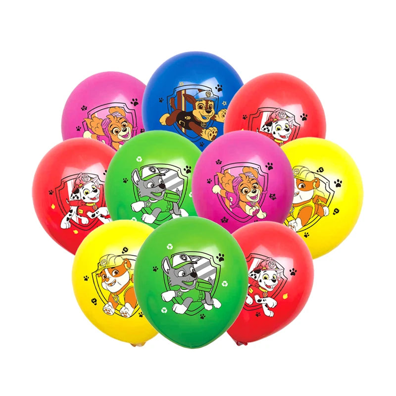 10pcs 12-Inch Latex Balloons for Kids Birthday Party Baby Shower Decorations