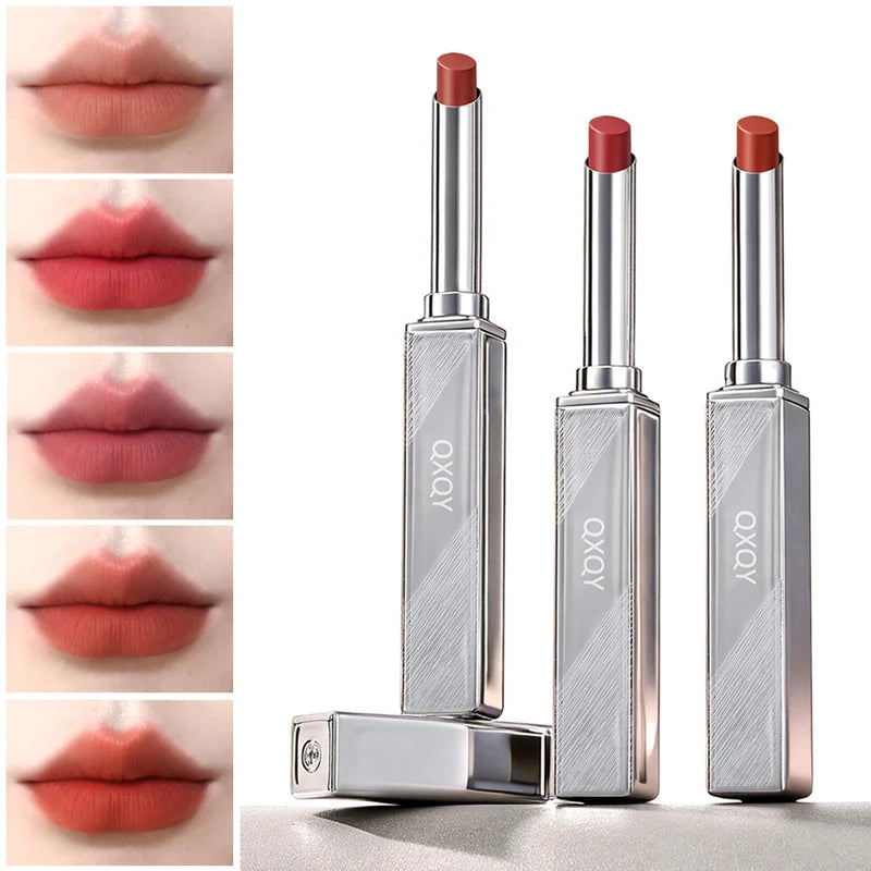 Waterproof Long Lasting Lip Gloss - Natural Matte Light Mist Cloud Lipstick for Women