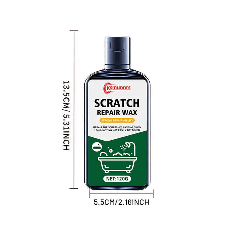 Multi-Purpose Surface Repair Wax for Bathtubs Sinks & Metal Surfaces - Scratch & Shine Restorer