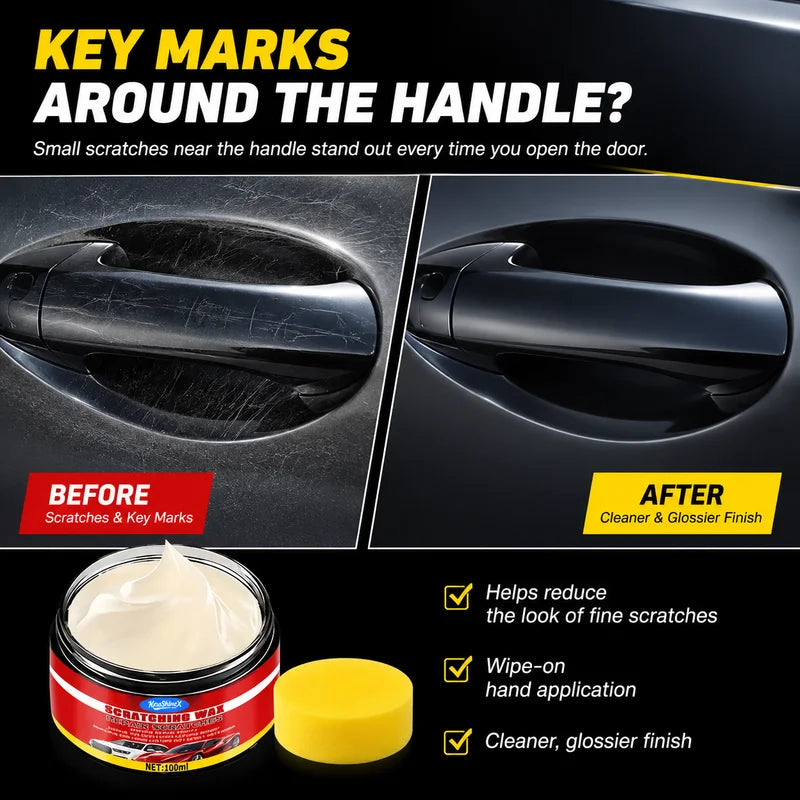 Car Scratch Remover & Body Polish Nano Ceramic Coating Wax - Paint Repair