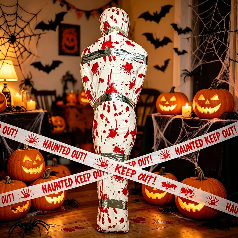 Halloween Horror Fake Dead Body Inflatable Prop for Yard Haunted House Decor
