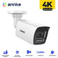 8MP 4K HD IP Security Camera with Dual Light Audio & 256GB SD Storage — Human & Vehicle Detection