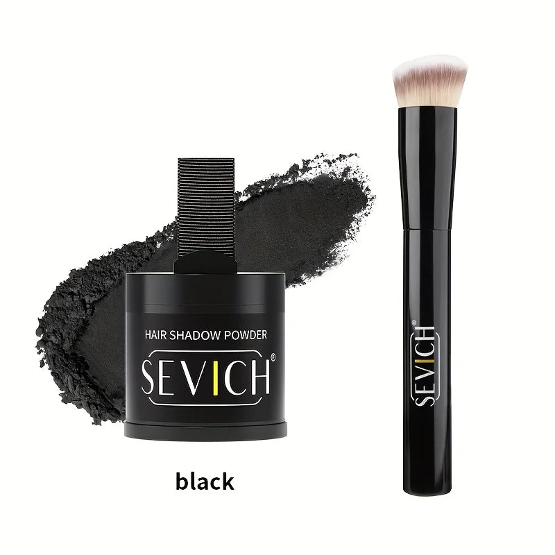 Hairline Shadow Powder Kit with Brush - Root Cover Up & Hair Concealer, 10g
