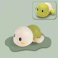 Baby Bath Toys for Children - Cute Frogs Swimming & Clockwork Bath Toys