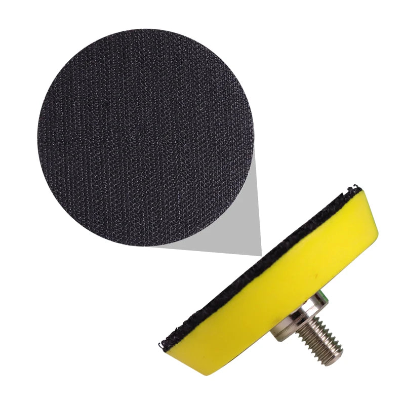 Car Buffing & Polishing Sponge Pad Kit 16pcs 2 inch 50mm for Auto Detailing