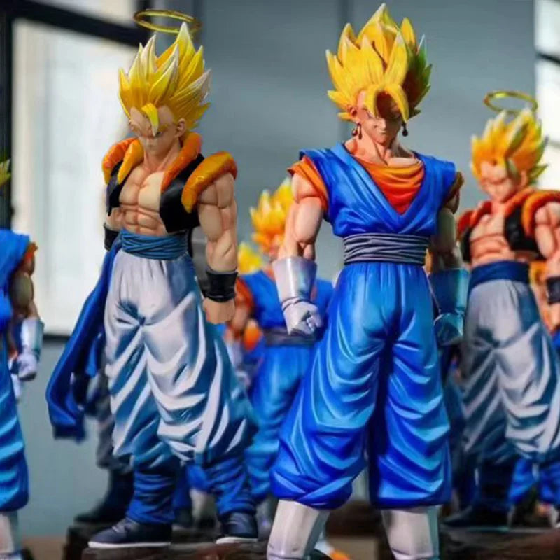 Dragon Ball Vegetto & Gogeta Action Figures - Collectible Anime Statue Set
