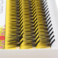False Eyelash Clusters 20D Mink L Curl Handmade Extensions, 60 Clusters