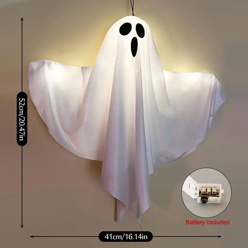 Halloween Party LED Ghost Decoration Light - Indoor Outdoor Haunted House Prop