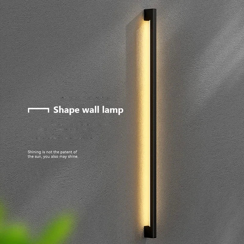 Minimalist Long LED Wall Lights for Living Room Bedroom Hallway Home Decoration