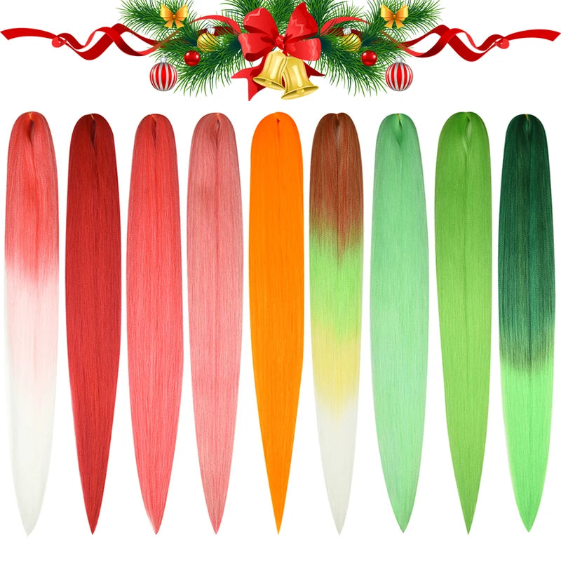 Synthetic Kanekalon Hair Extensions Jumbo Braid Yaki Straight Hair Bulk Wholesale