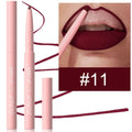 Velvet Matte Lip Liner Pencil Set - 6 Colors, Long-Lasting, Waterproof, Easy to Define Lips