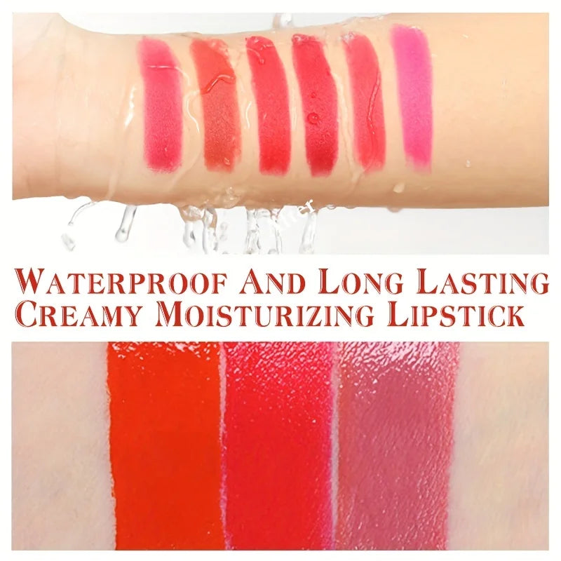 Creamy Long Lasting Lipstick Set for Women and Beginners - 12 Colors