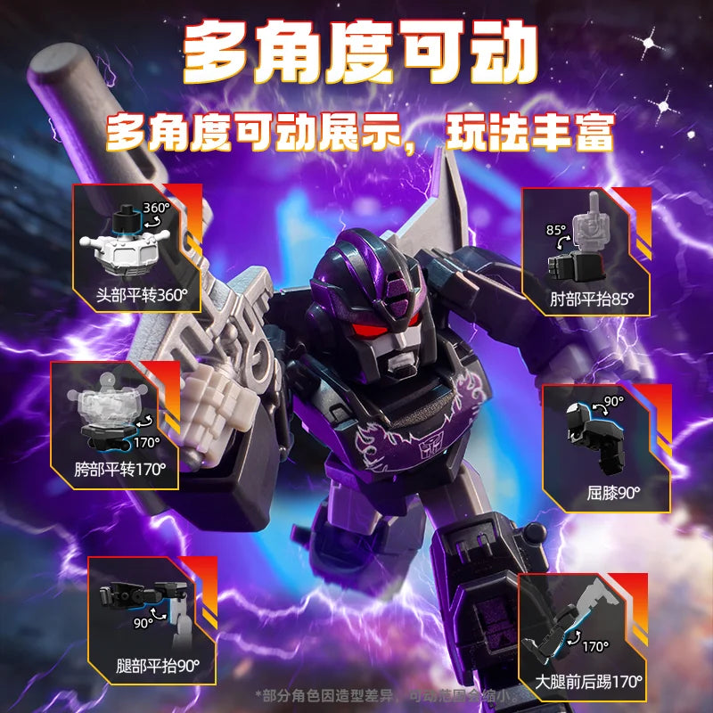 Transformers Action Figure Set with Multiple Variants - Collectible Robot Toys for Ages 14+