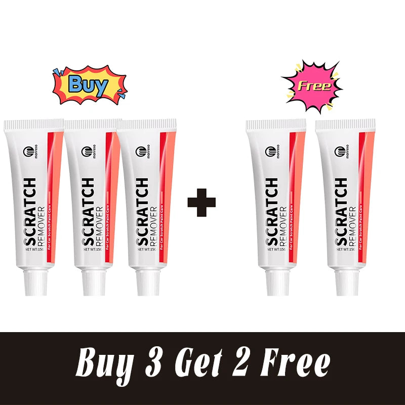 Car Scratch Remover Paint Care Kit Auto Body Scratch Repair Wax Polishing