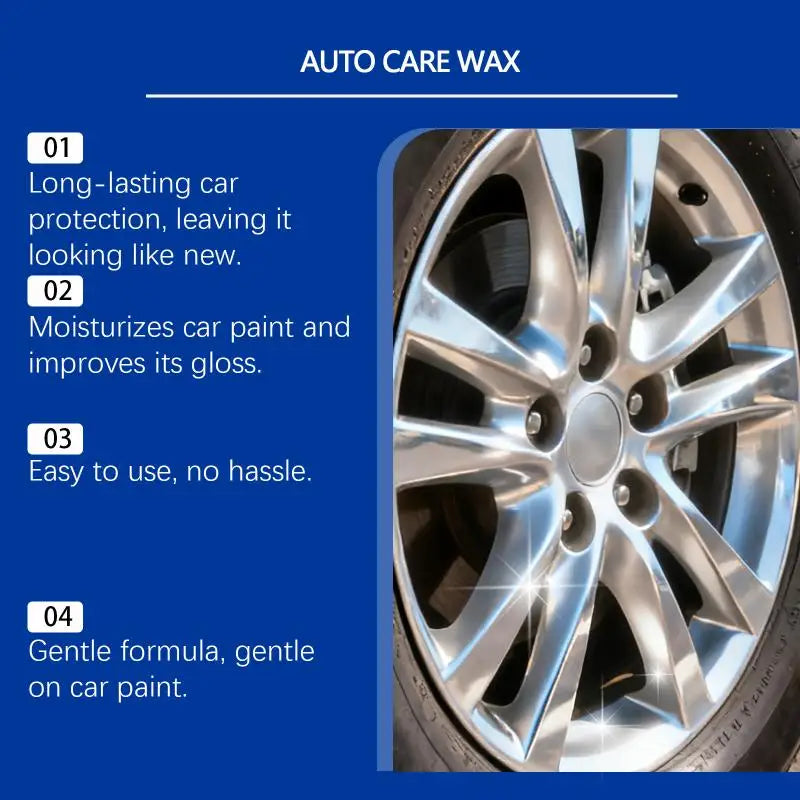 Car Wax Kit Paint Polishing Paste for Auto Maintenance & Shine Protection