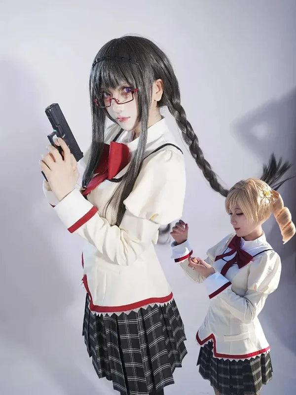 Halloween Cosplay Costume Anime Girl Outfit School Uniform Dress Roleplay