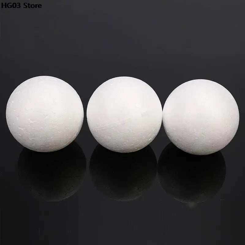 10 Pack 7cm Foam Spheres for DIY Party Wedding Decorations - Styrofoam Balls