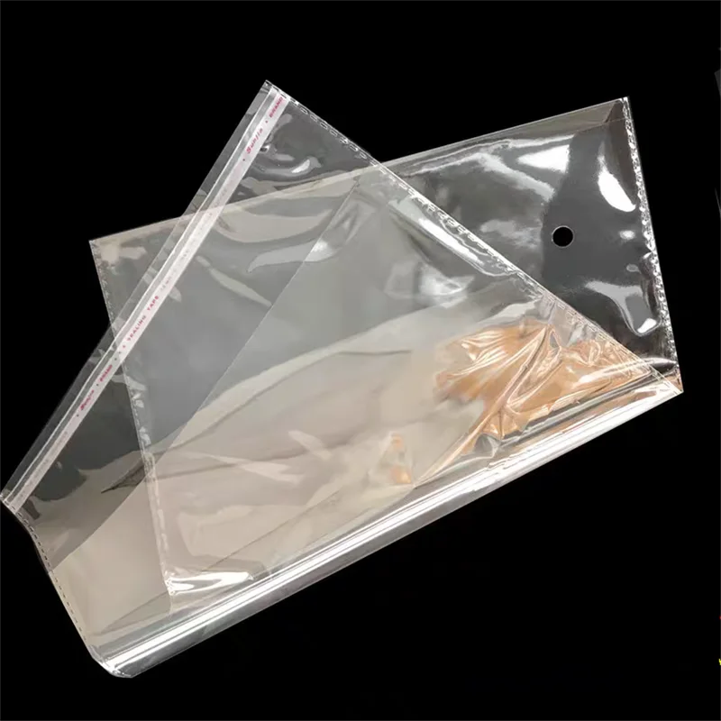 Self-Adhesive Plastic Packaging Bags - Resealable OPP Sealed Gift Bags