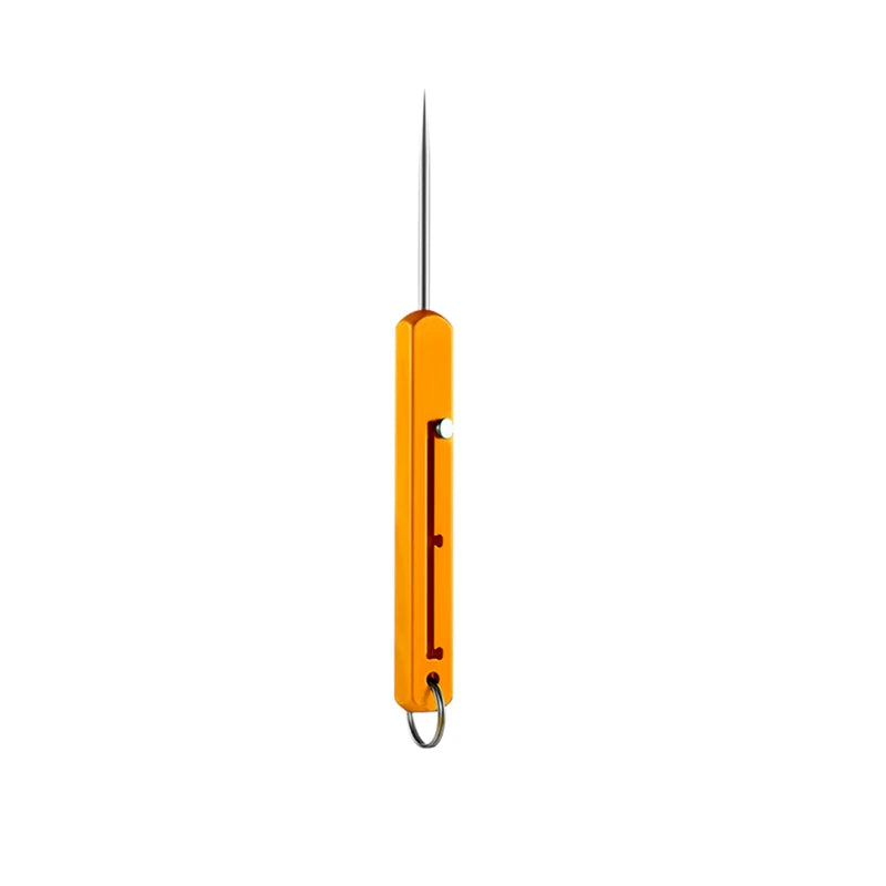 Reusable Titanium Toothpicks with Gear Adjustment Portable Dental Picks