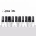 10pcs Refillable Glass Perfume Spray Bottles Set - Travel Sample Containers