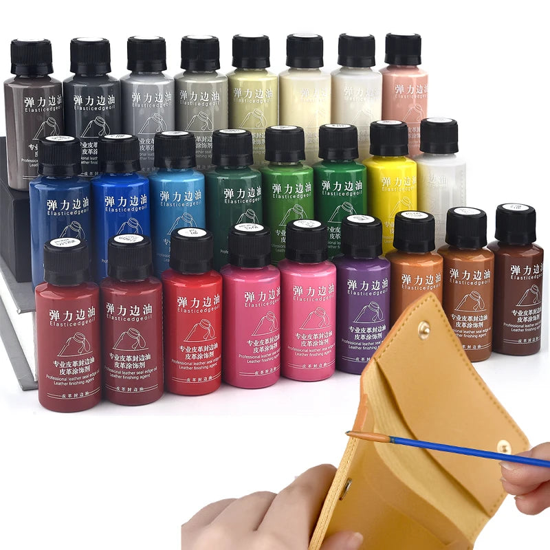 30ml Leather Edge Sealing Oil for Diy Leather Repair and Renovation