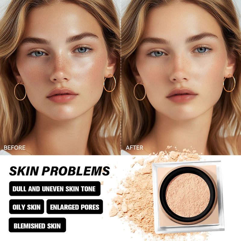 Loose Baking & Setting Powder - Long Lasting Oil Control Matte Finish 20g