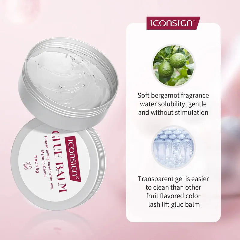 Lash Lift Adhesive Gel - Strong Viscosity Eyelash & Eyebrow Glue 15g