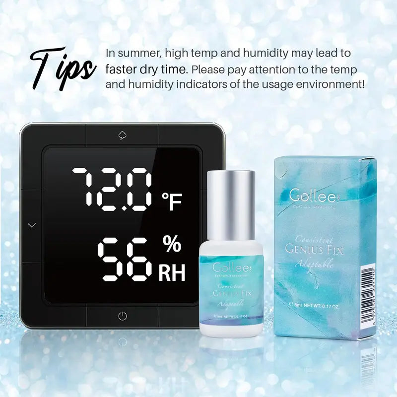 Professional Eyelash Extension Glue - Fast Dry, Waterproof, Latex-Free, 5ml