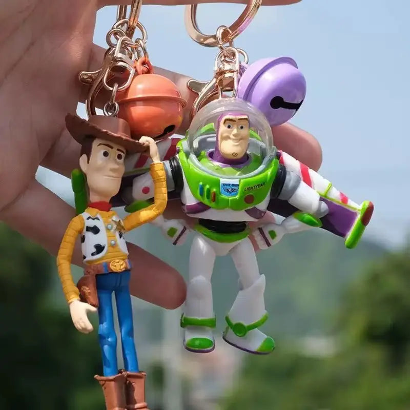 Cute Cartoon Doll Keychain Bag Accessory - Anime Figure Pendant
