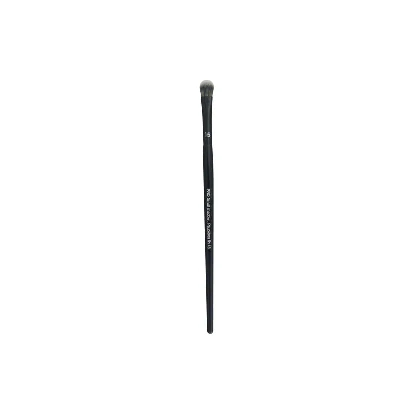 Pro Eyeshadow Brush #15 - Small Tapered Makeup Brush for Precise Lid Application