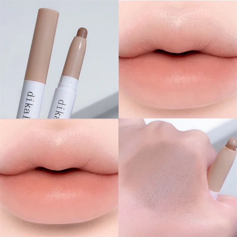 Matte Lip Liner with Lip Gloss Set - Long-Lasting, Non-Stick, Full Size