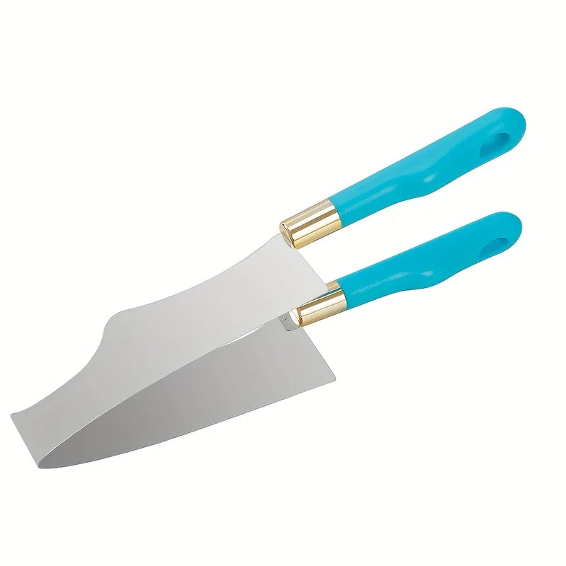 Stainless Steel Cake Slicer & Triangle Cutter Tool for Baking & Pastry