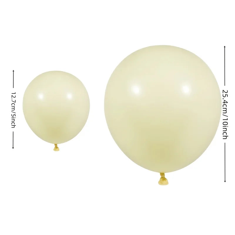 Pastel Rainbow Latex Balloons for Baby Shower Gender Reveal Engagement Bachelorette Easter Bridal Party - 5 or 10 Inch, Safe Chemical-Free