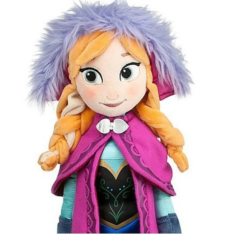 Frozen Elsa & Princess Anna Plush Doll Set - Kids Toys & Gift