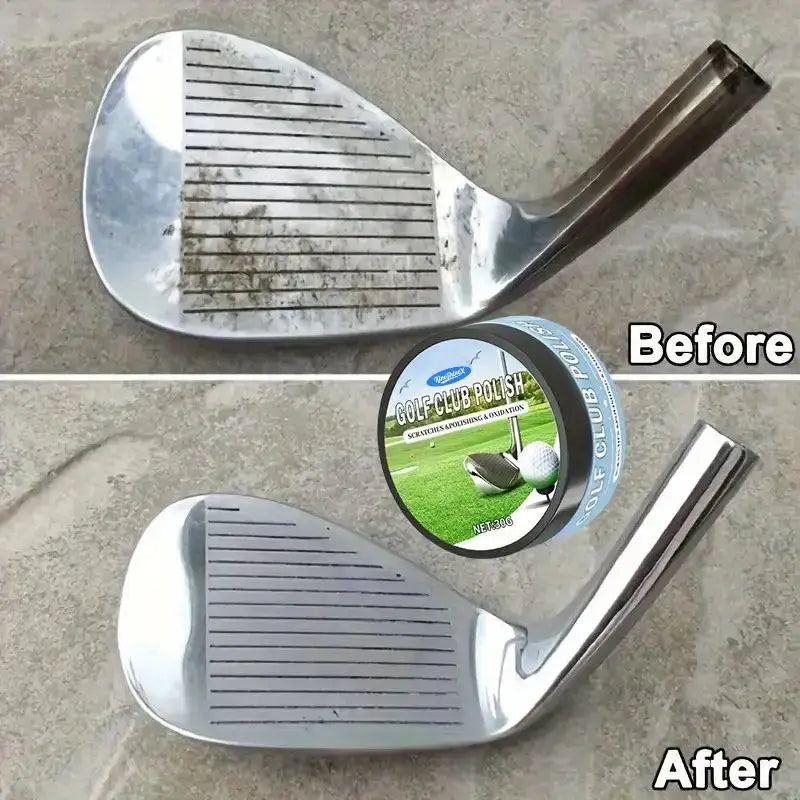 Golf Club Polishing Wax 30G Scratch & Oxidation Remover with Sponge - Professional Grade