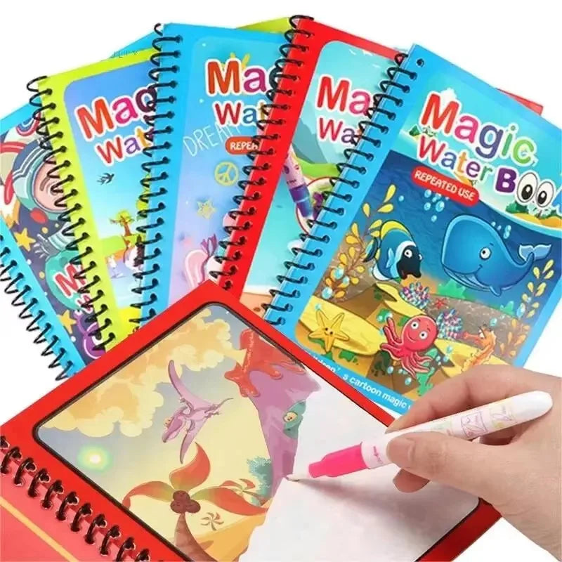 Magic Water Drawing Books for Kids, Art & Painting Toys, Birthday Gift