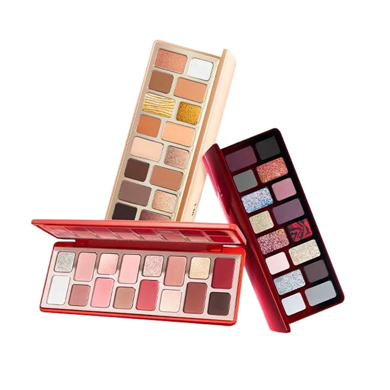 Vegan Eyeshadow Palette 16 Neutral Colors Matte Glitter Cruelty-Free Makeup