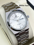 Luxury Quartz Men’s Waterproof Luminous Wristwatch with Stainless Steel Band