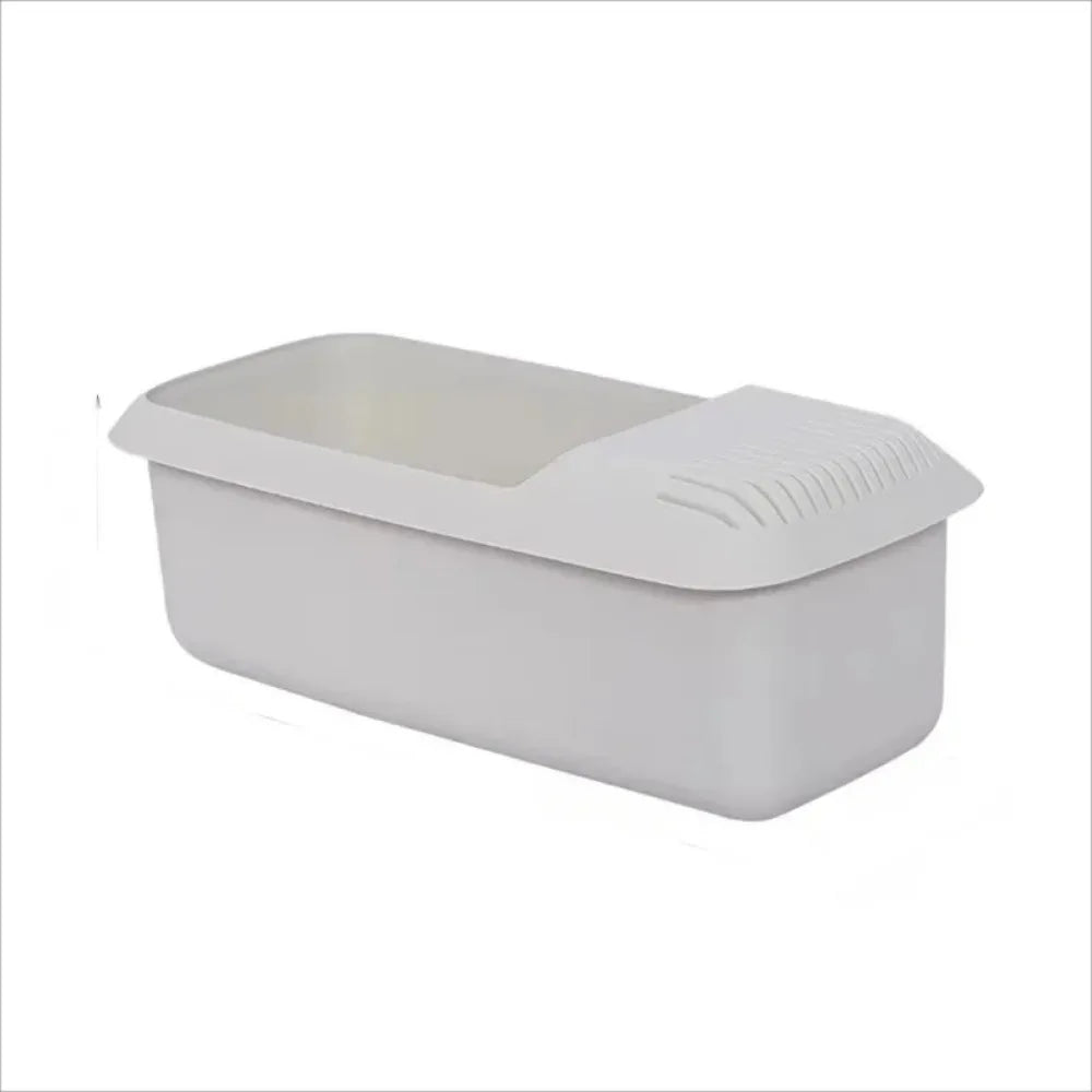 Microwave Pasta Cooker with Strainer Eco-Friendly Plastic Vegetable Steamer Dishwasher Safe Kitchen Accessory