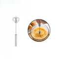 Semi Automatic Egg Beater Manual Rotating Cream Mixer Kitchen Gadget for Egg Blending