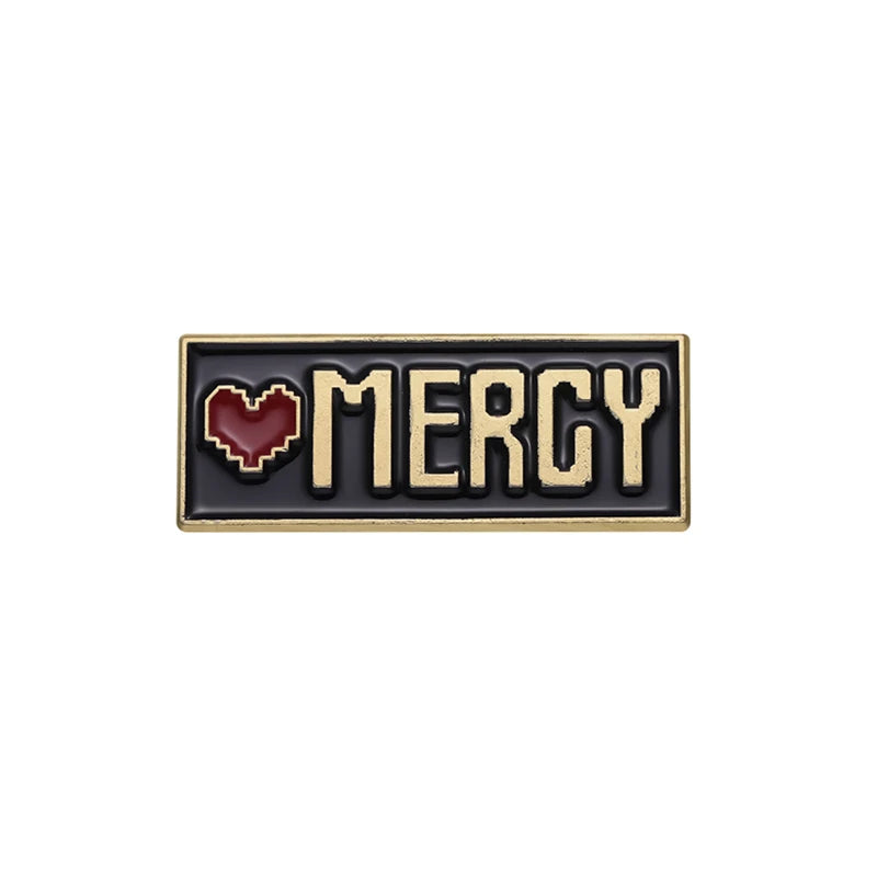 Undertale Enamel Pins Set - Sans Papyrus Heart Game Action Badge Jewelry