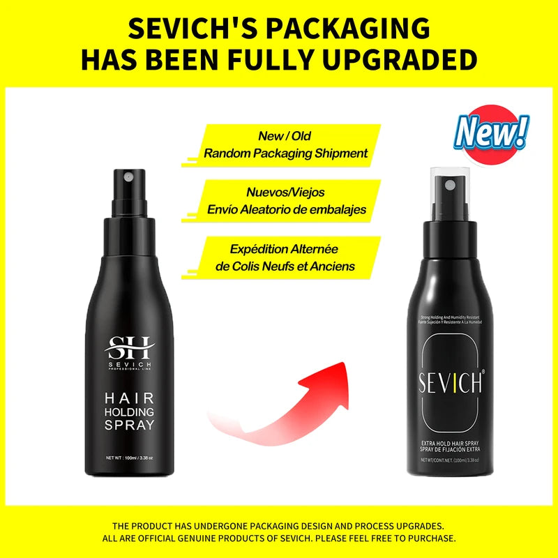 Strong Hold Hair Styling Spray for Men & Women - Texturizing & Volumizing, Long-Lasting